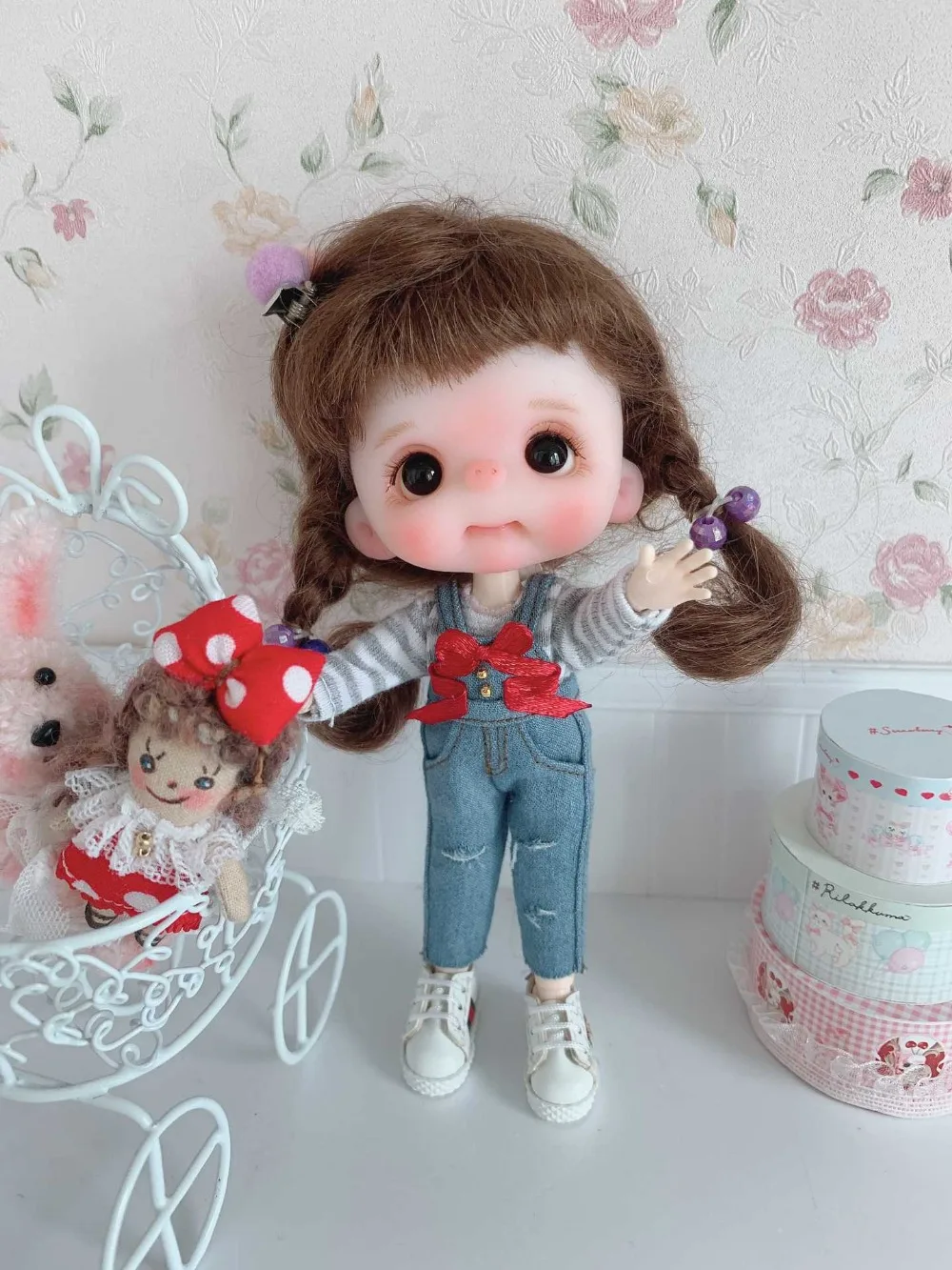 OB11 кукла голова Кастомизация 1/8 BJD куклы OB Полимерная глина