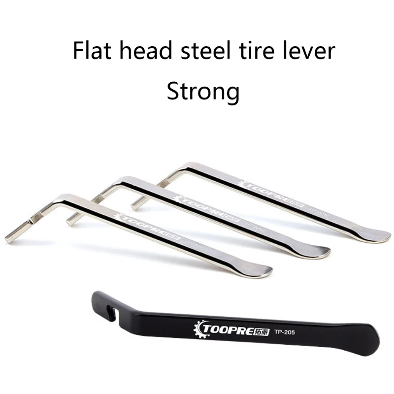

Bike Tire Lever MTB Bicycle Tyre Spoon Remover Steel Cycling Wheel Repair Tool M68D
