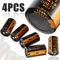4pcs audio electrolytic capacitor 10000uf 63v 30 x 50mm replacement electrolytic capacitor