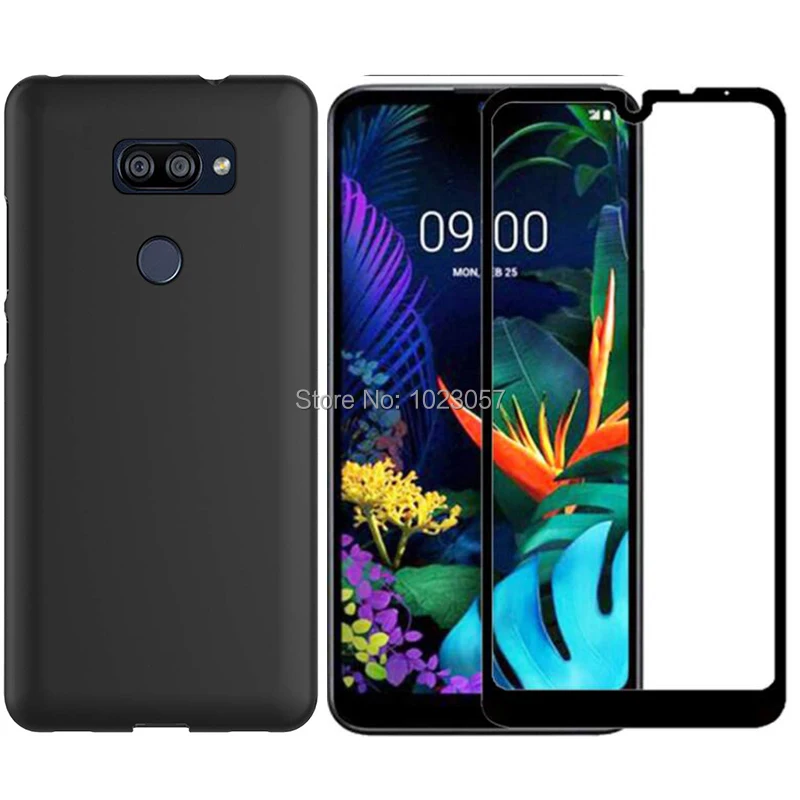 Для LG K50S закаленное стекло для чехол Полная защита с полным закаленным стеклом |