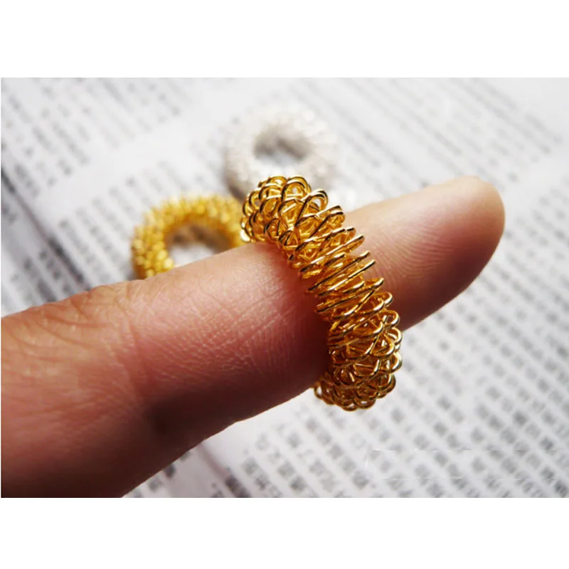 Горячее кольцо для массажа пальцев акупунктурное уход за здоровьем массажер