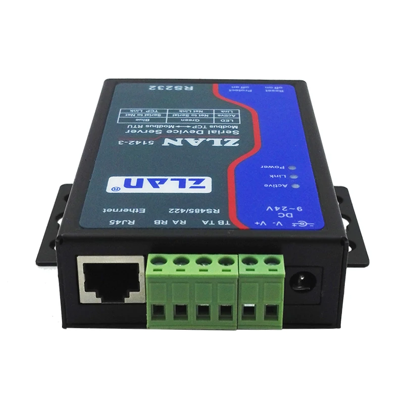 Шлюз Modbus последовательный сервер Конвертер RS232/485/422 конвертер TCP/IP ZLAN5142-3 |