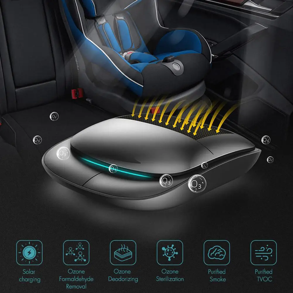 Портативный X21 озоновый очиститель воздуха дома туалета автомобиля дыма
