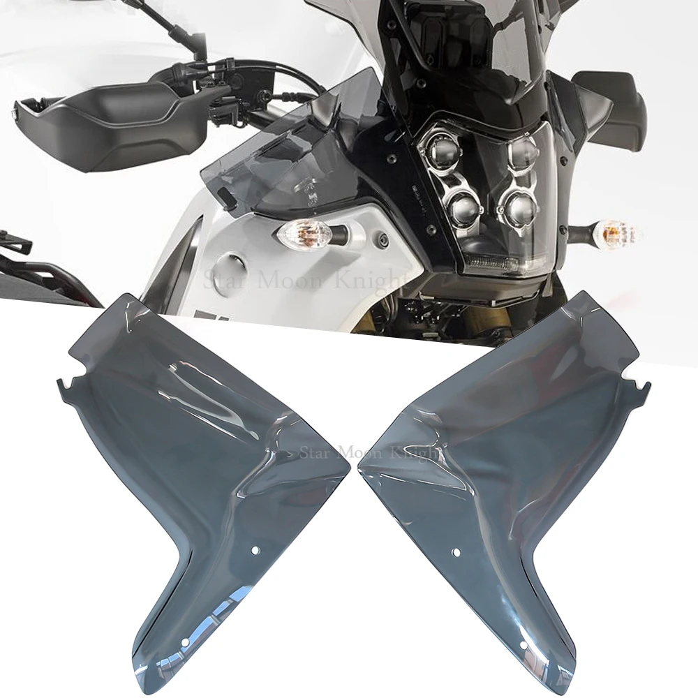 

For Yamaha Tenere 700 TENERE700 XTZ XT700Z T700 T7 Motorcycle Windshield Wind Side Deflector Handle Bar Front wind deflector