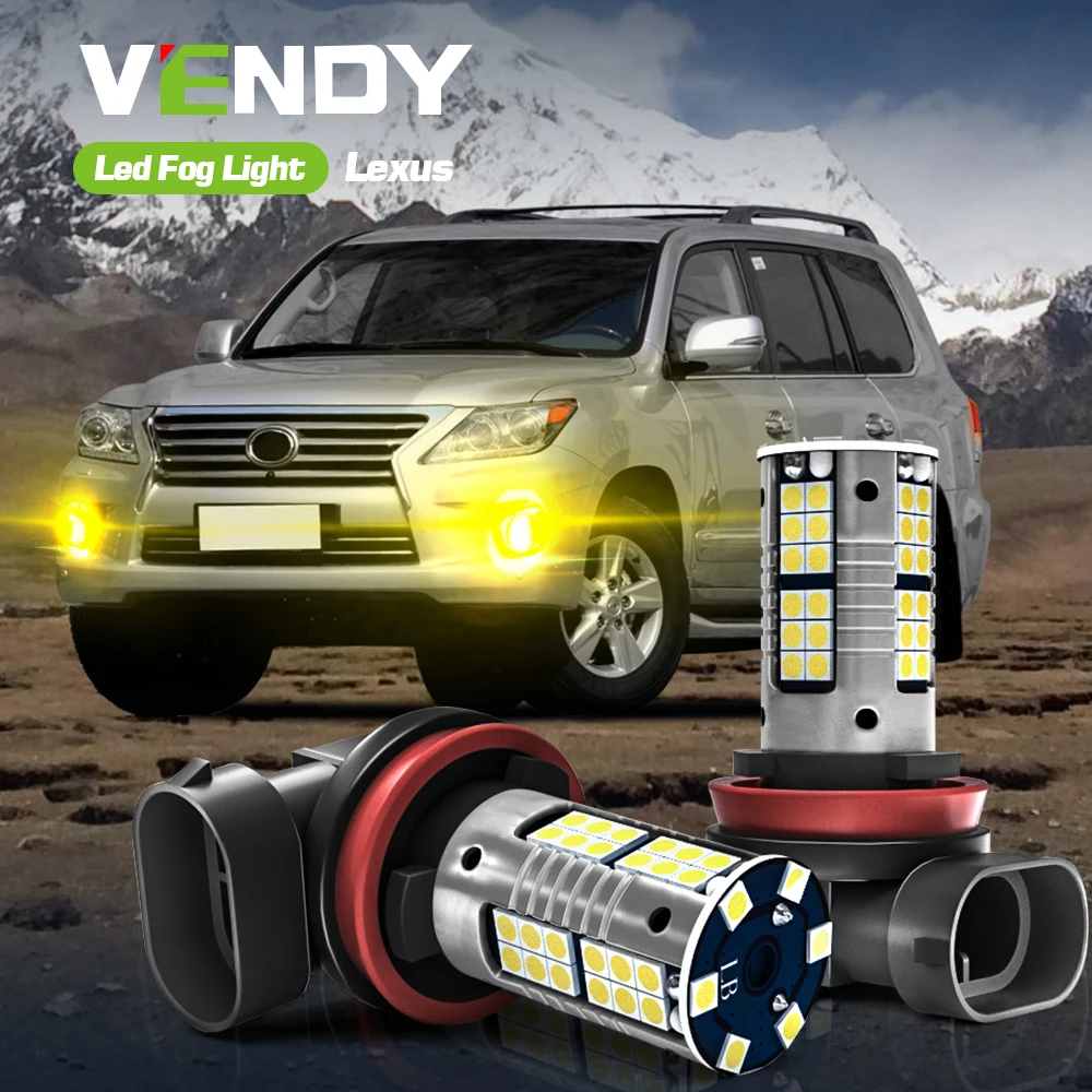 Светодиодная лампа Canbus H11 H16 для противотумансветильник Lexus RX400H RX350 RX450H GX460 HS250H CT200H