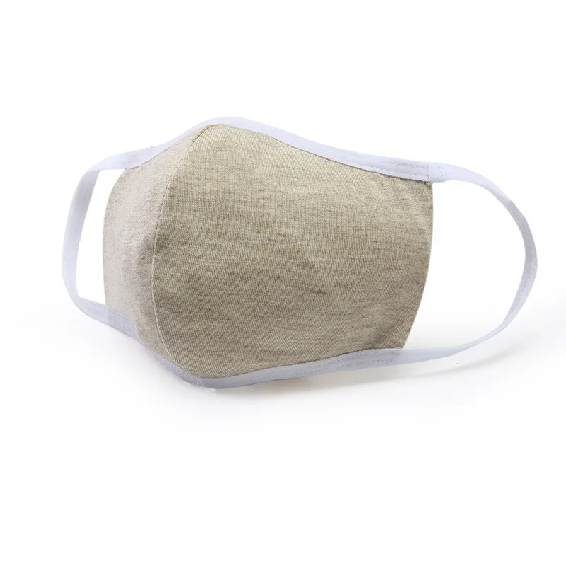 Хлопковая дышащая маска для лица одноразовая внутренняя замена чипа фильтра