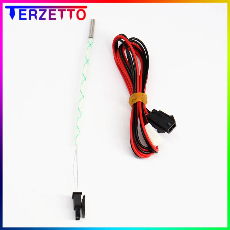 PT100 датчик температуры кабель до 400 градусов Molex разъем для Prusa i3 3D принтер Ultimaker 2 V6