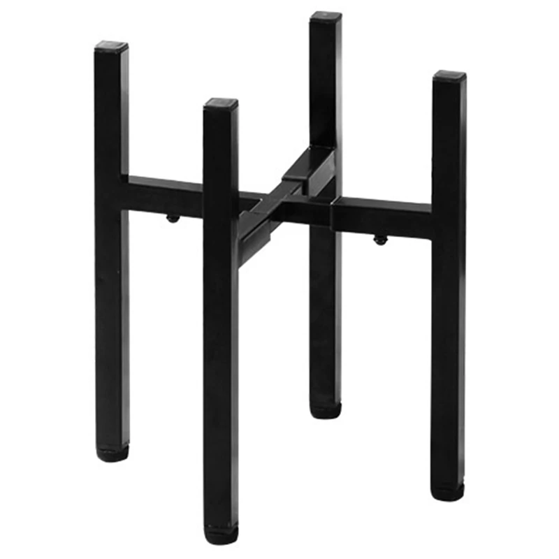 

New-Metal Plant Stand Indoor with Adjustable Width Fits 20.5 to 28.5 cm Pots,Mid-Century Flower Holder for Corner Display