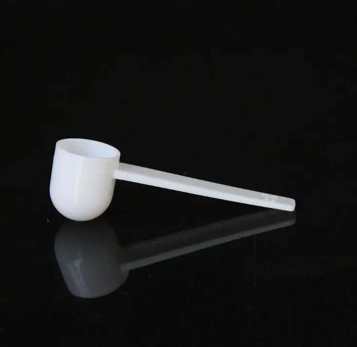 

Fashion Professional White Plastic 5 Gram Scoops Spoons For Food Milk Washing Powder Medicine Measuring 8.5*2.6cm Wholesale