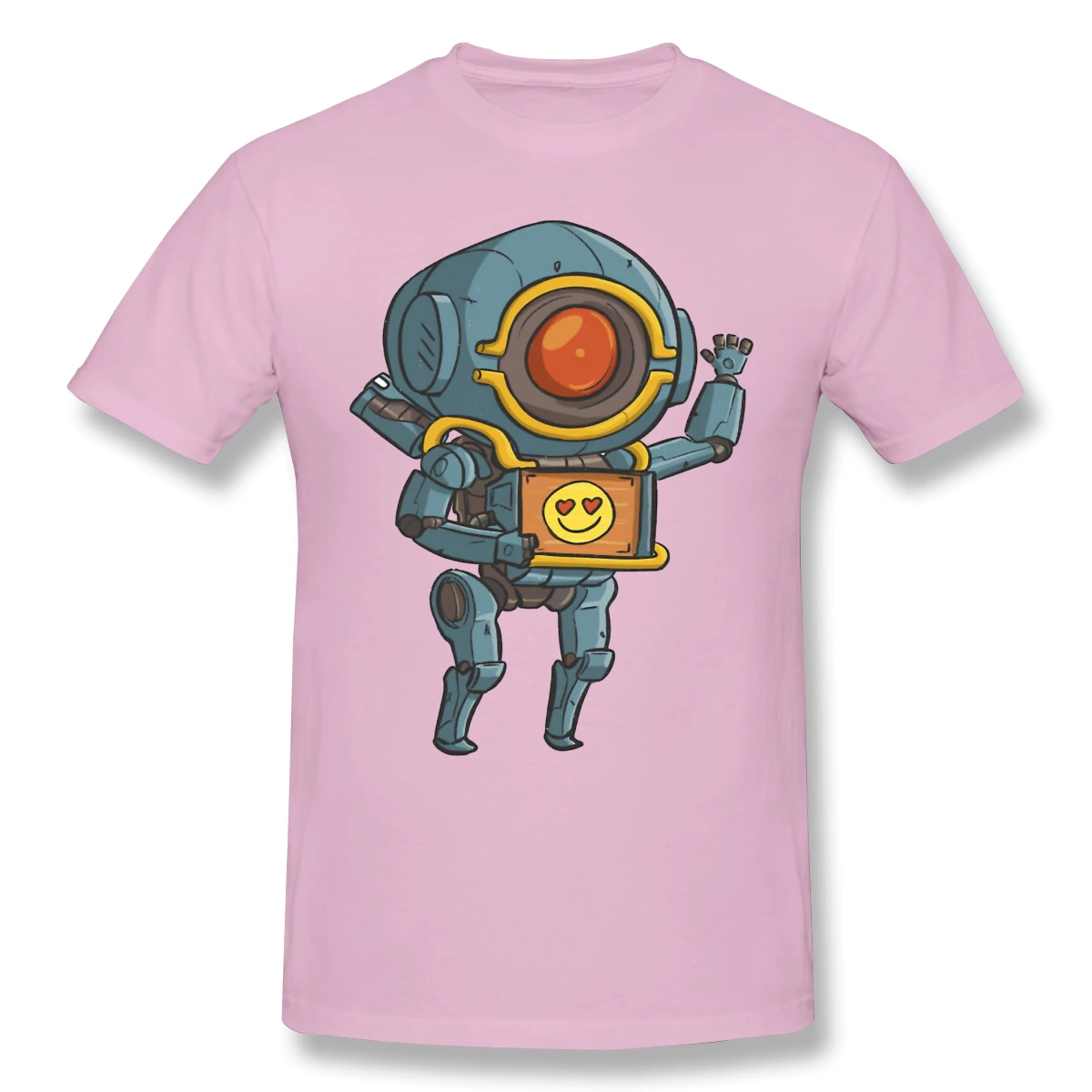 Мужская футболка Apex Legends Pathfinder 100% хлопок узор короткий летний рукав apex legends