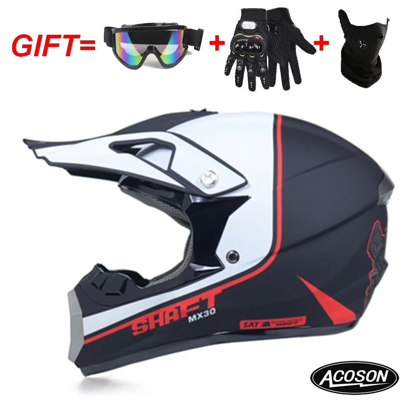 Motorcycle cross motorcycle helmet for motorcycle helmet down MTB DH off road motorcycle cross racing helmet point with goggles