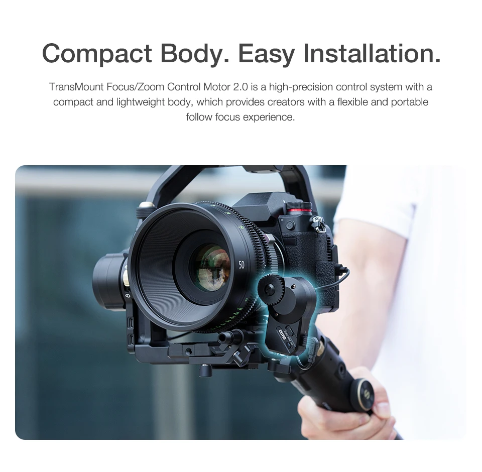 Аксессуары Zhiyun Crane 2S Мотор Управления фокусом и зумом 2 0 для 3S Weebill S 3-осевой Ручной