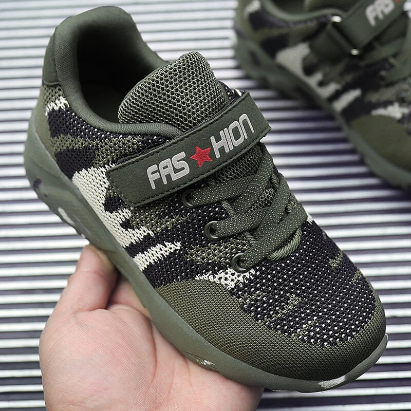 Детская спортивная обувь FLARUT военные тренировочные камуфляжные кроссовки для