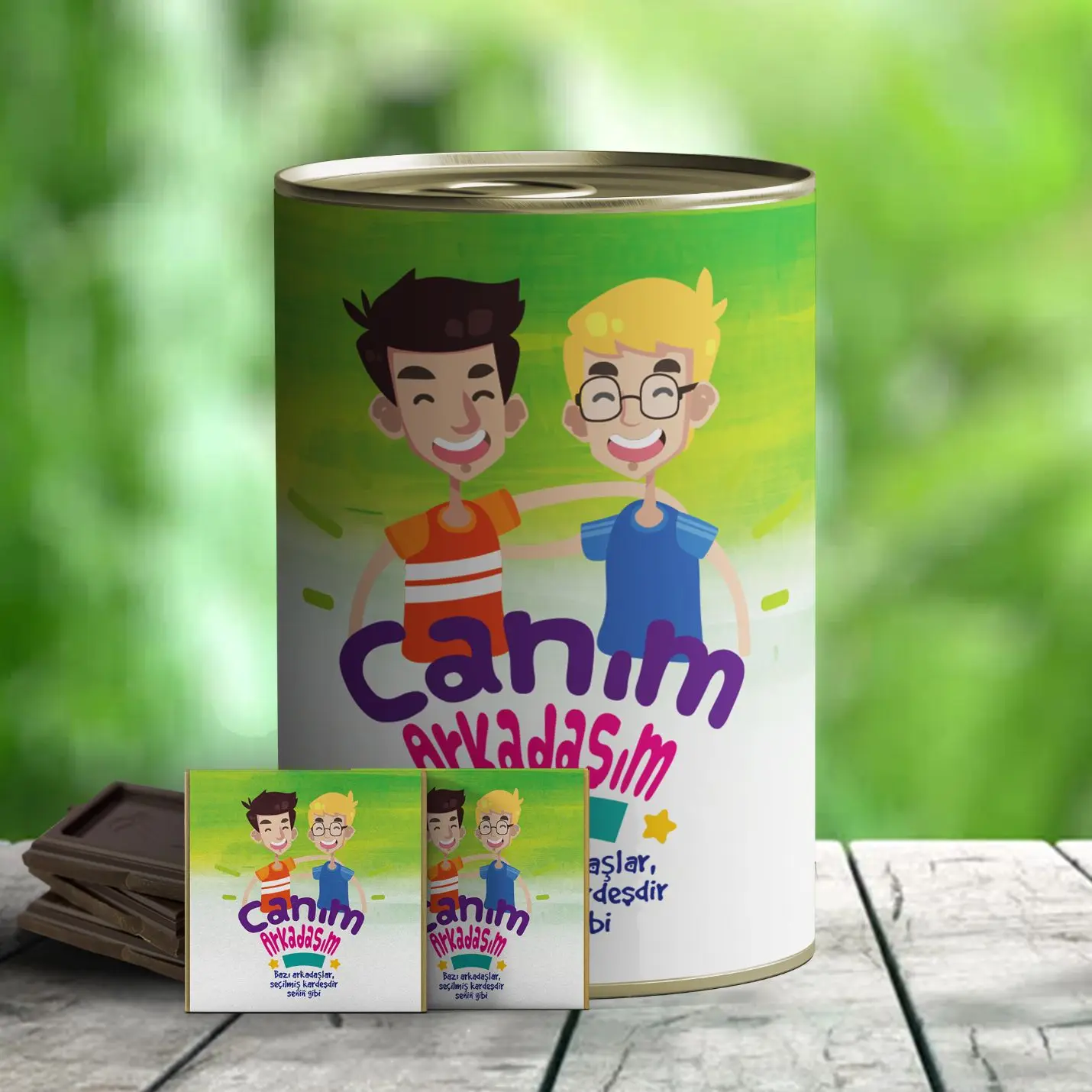 

Dear Friend Themed Gift Canned