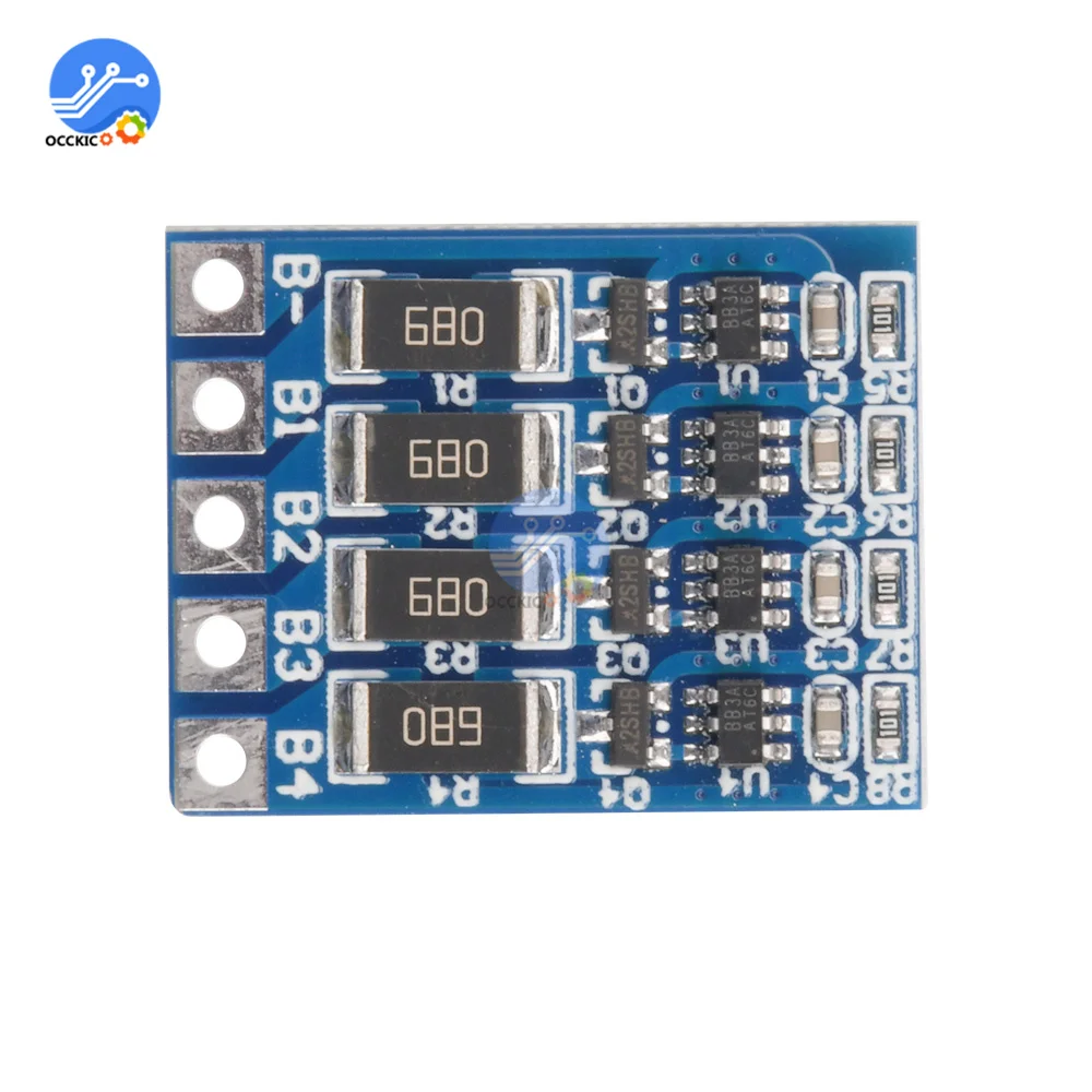 

BMS 4S 4.2V 18650 Lithium Battery Charger Protection Board Power Bank Battery Balancer for Drill Lipo Charging Accessory