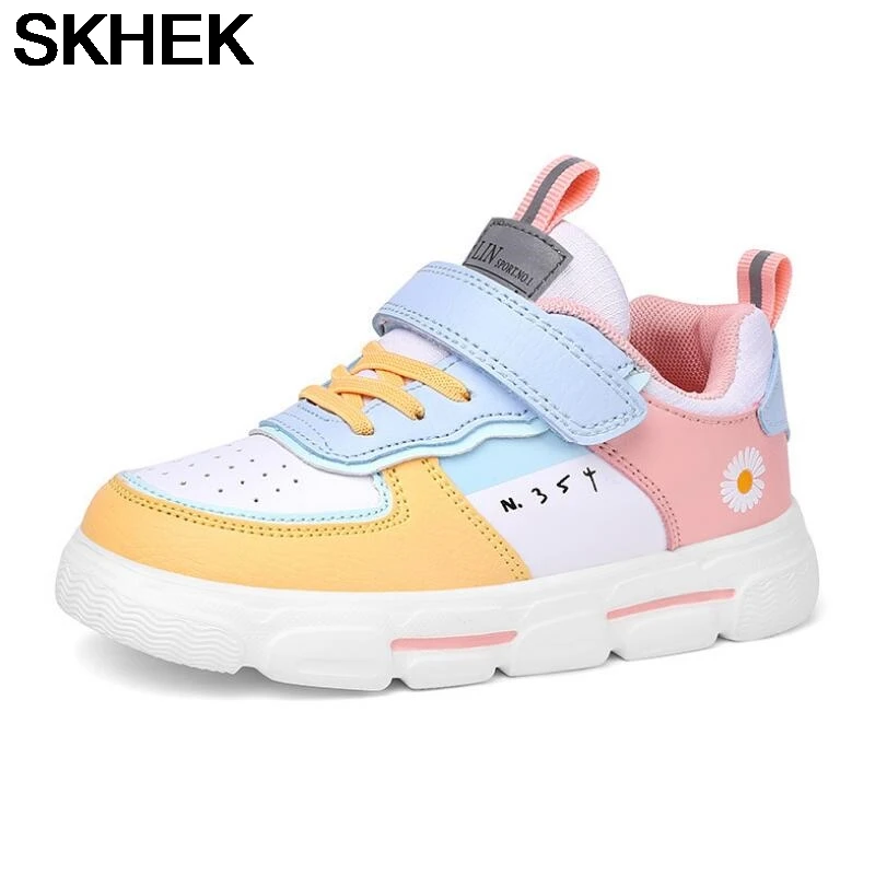 

SKHEK Sneakers Kids Sports Shoes for Girls Casual Boys Sneakers Fashion Children Shoes Girl Footwear chaussure enfant fille