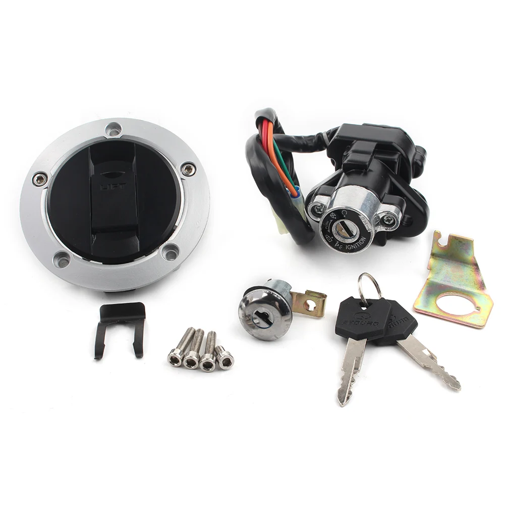 

Ignition Switch Oil Gas Fuel Tank Cap Lock Key For Suzuki GSF650 GSF1200 GSF1250 GSXR 600 750 1000 GSX1250 GSX650 SV1000 DL650