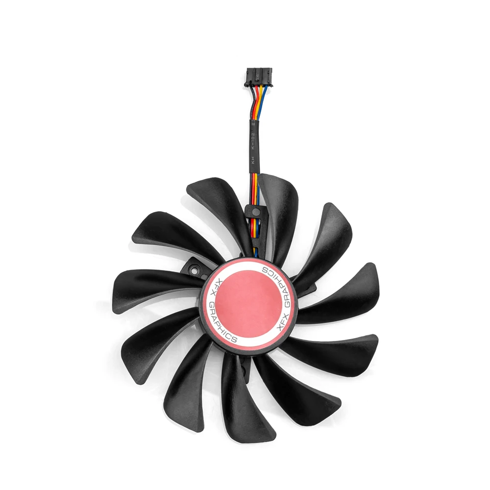 Охлаждающий вентилятор для графического процессора XFX RX580 2 шт./компл. 95 мм |