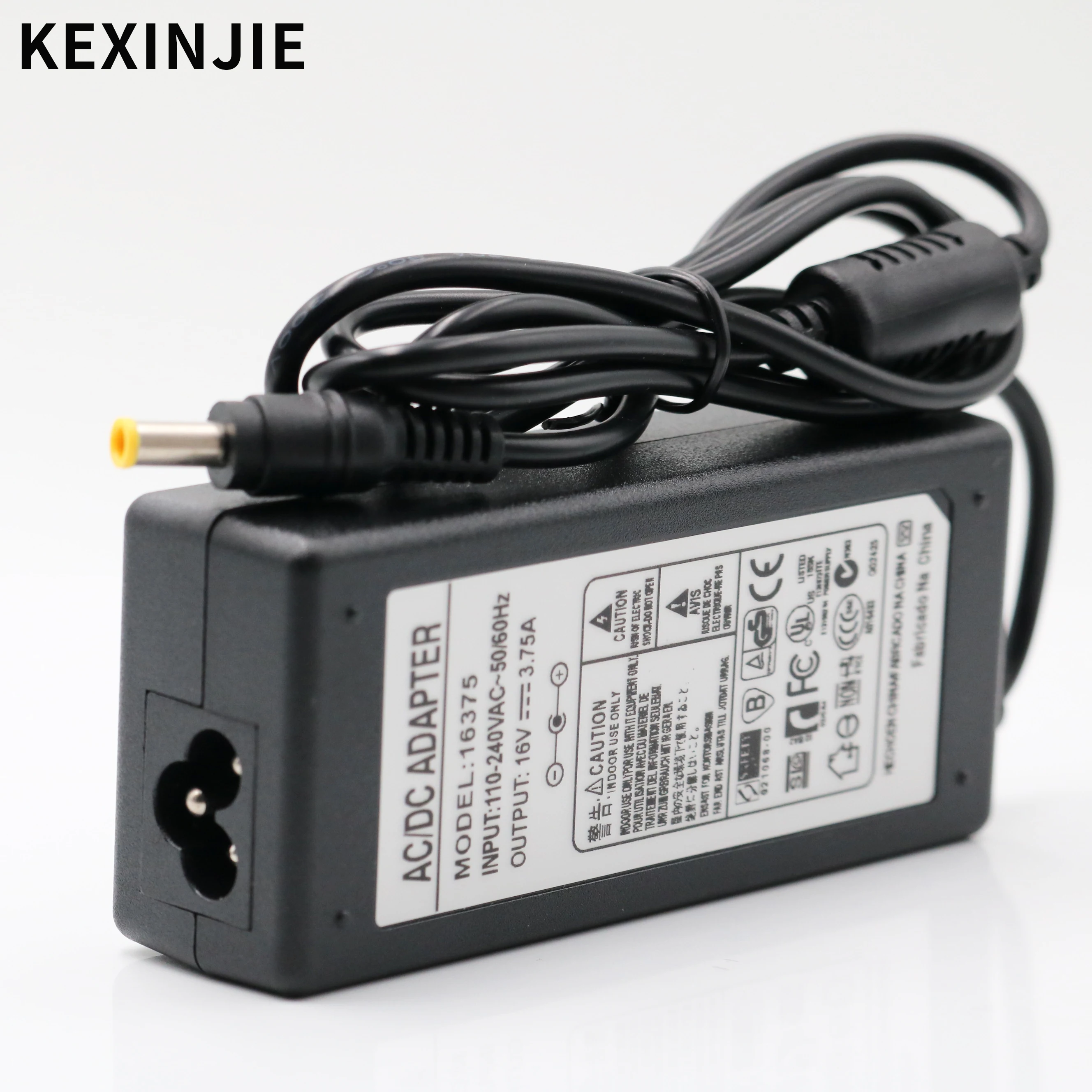 

16V 3.75A 60W For Samsung Fujitsu Sony Laptop Power Adapter Charger 5.5*3.0mm