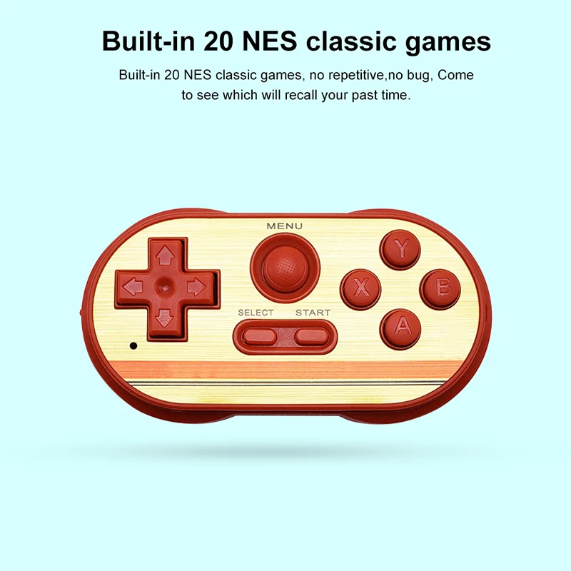 

8 Bits Handheld MINI Doubles Classic Game Console Gamepad Mini TV Handheld Video Game Console For PC TV
