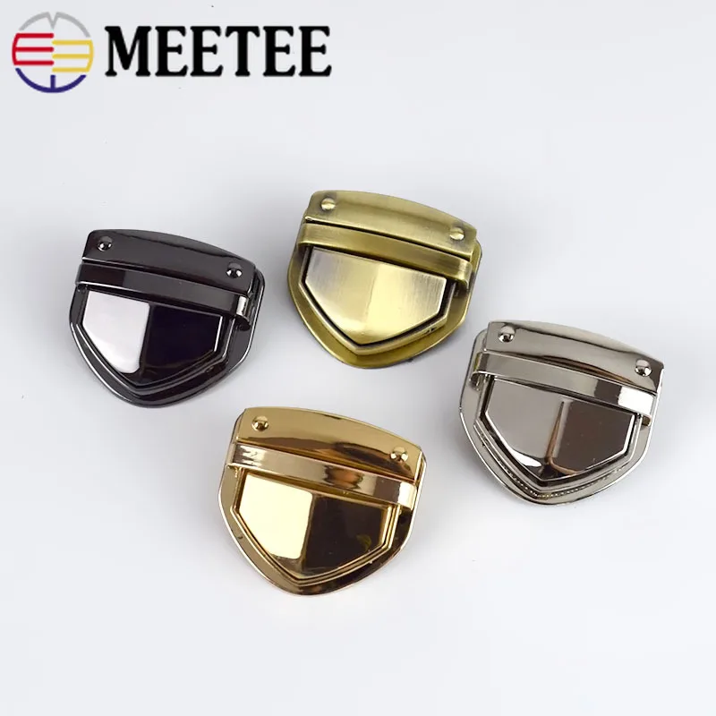 2/4 шт Meetee металлическая застежка закручивающийся замок для DIY Ручная работа сумка