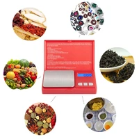 100g 500g x 0 01g high precision digital kitchen scale jewelry gold balance weight gram lcd pocket weighting electronic scales