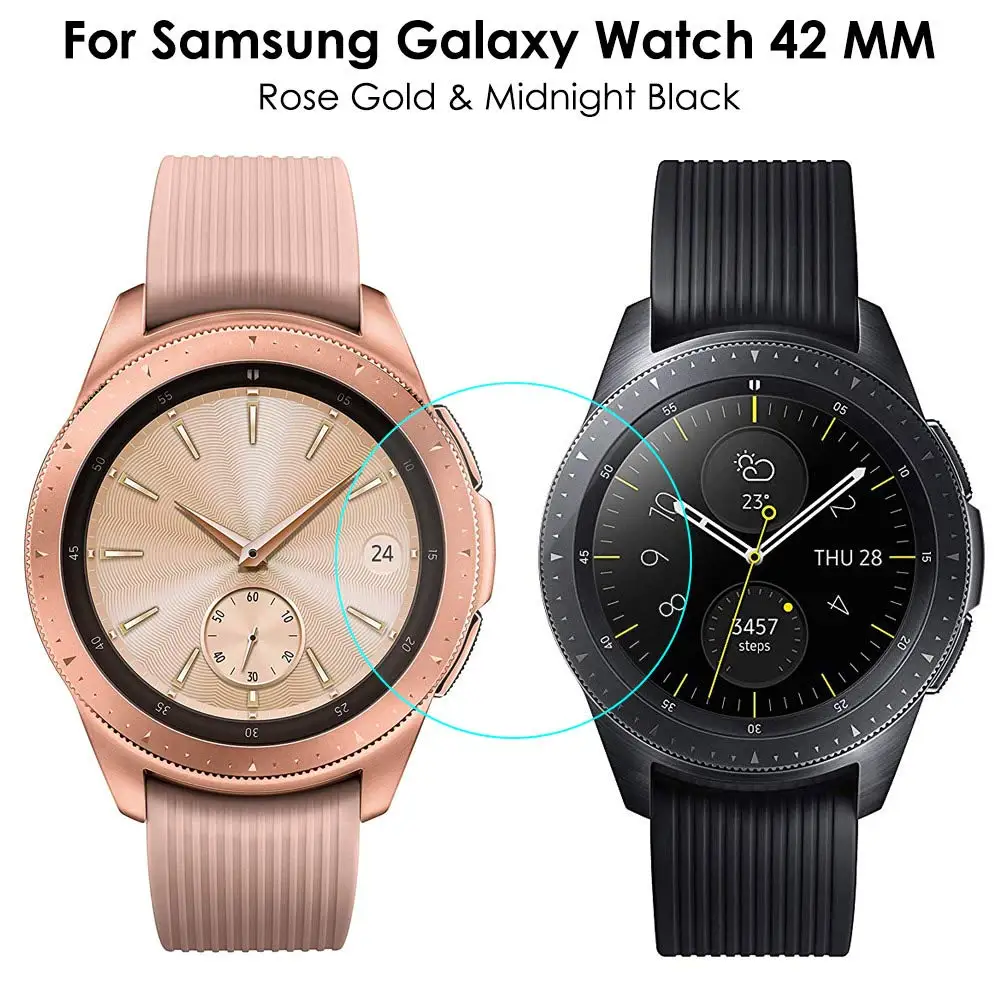 Защитная крышка для samsung gear S3 Frontier защитная пленка Защита для samsung Galaxy Watch 42 мм 46 мм экран из закаленного стекла