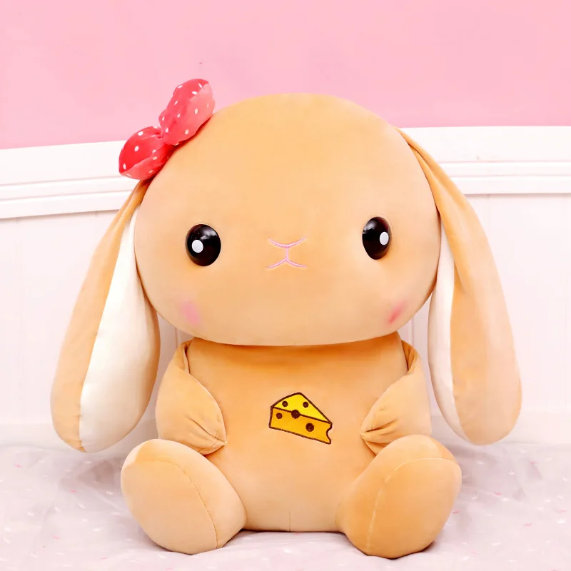 

50CM 40CM Cute Candy Sandwich Donuts Rabbit Plush Toys Bunny Stuffed &Plush Animal Baby Toys Doll Baby Accompany Sleep Toy Gifts