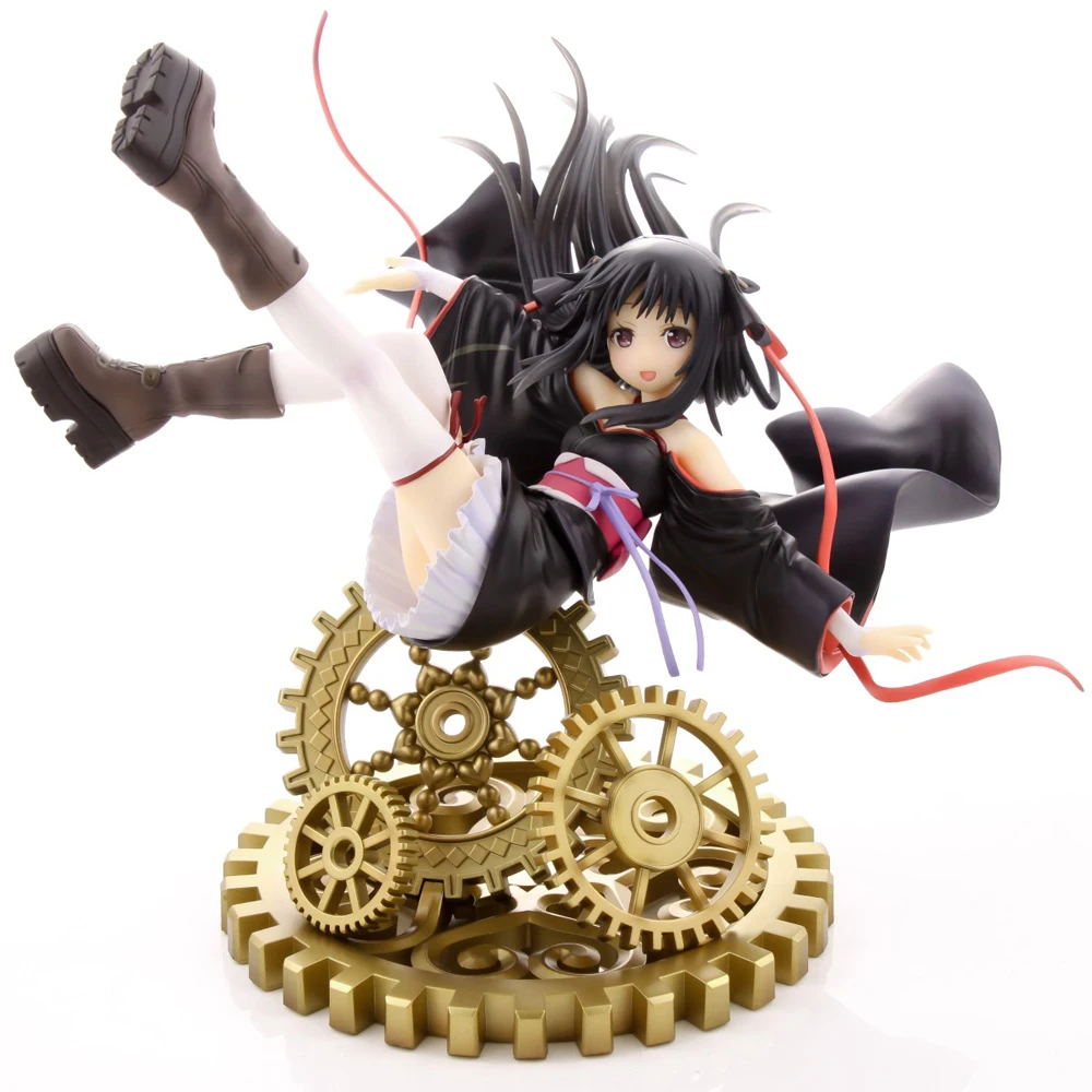 

22cm Anime Unbreakable Machine-Doll Yaya Sexy girl PVC Action Figure Toy Japan Anime Figures Adult Collectible Model Doll Gifts