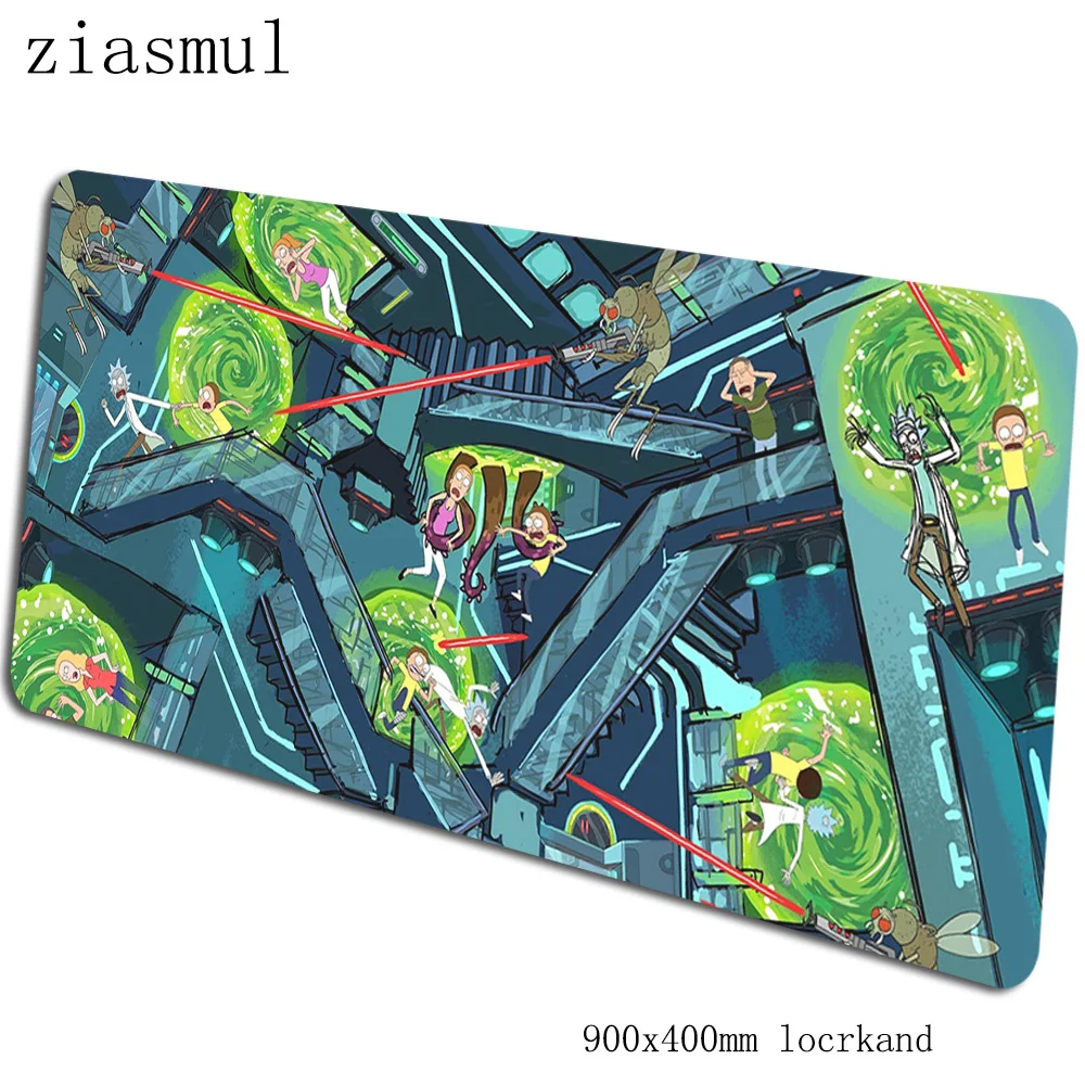 Коврик для мыши Рик и Морти, 90x40 см, коврики для мыши, 3d, лучший игровой коврик для мыши, геймер, xl, персонализированные коврики для мыши, клавиатура, ПК, коврик - Цвет: pattern 1