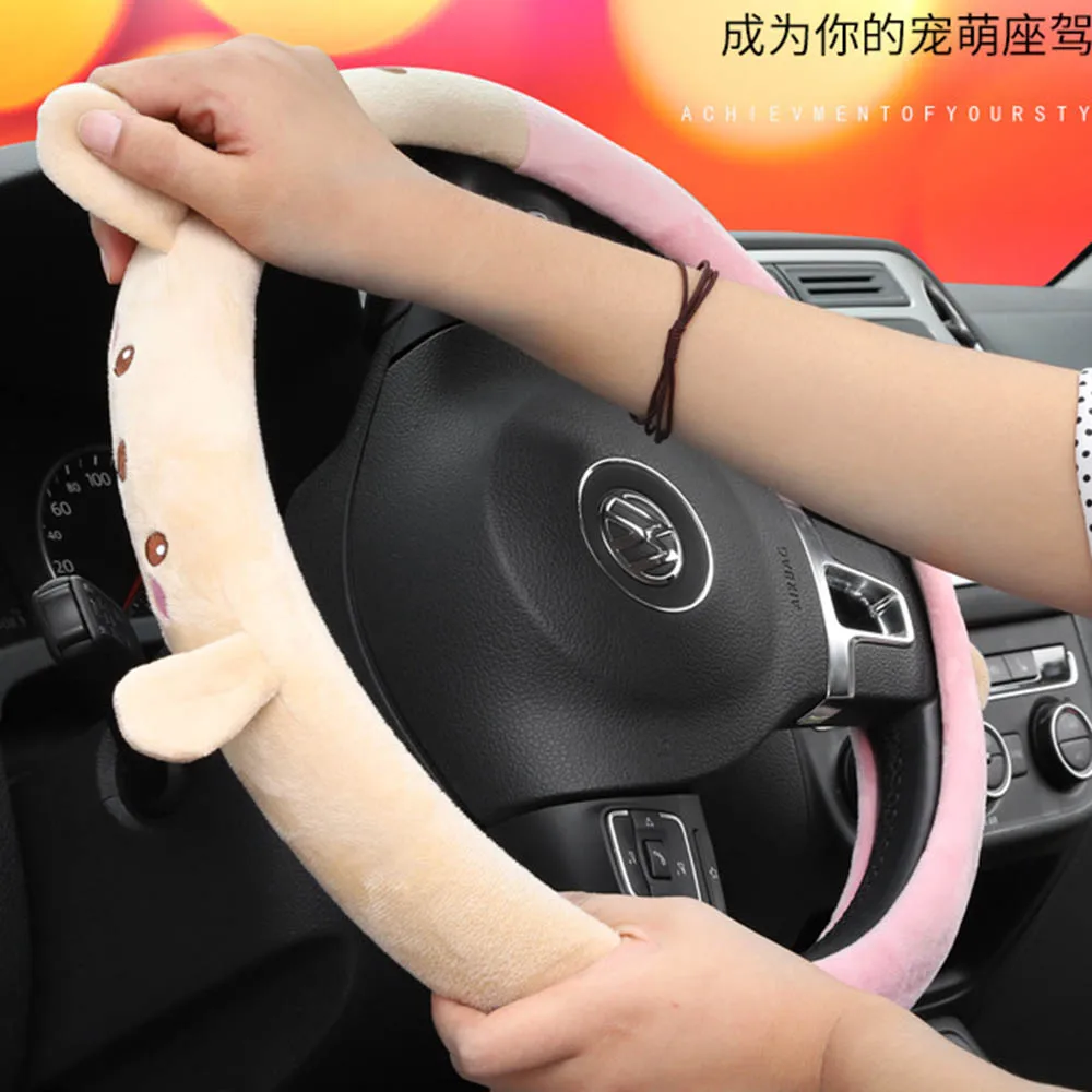 Декор автомобиля по мотивам мультфильма лук крышка рулевого колеса