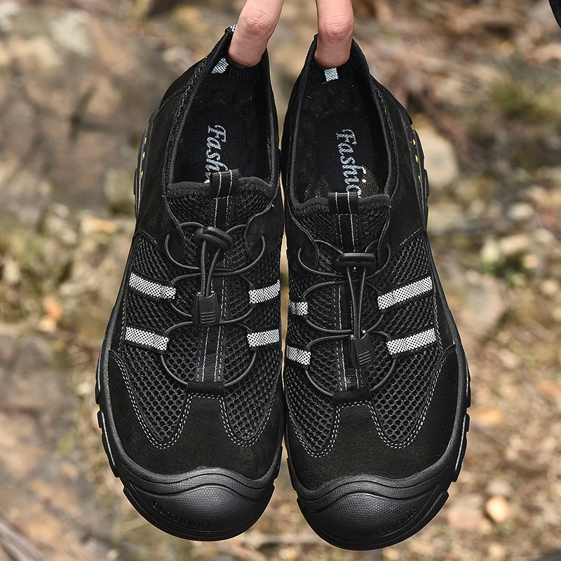 

Men's Summer Shoes Comfort Zapatillas Verano Summer Work Shoes For Men 2020 Sandale Homme Ete Mens Sandles