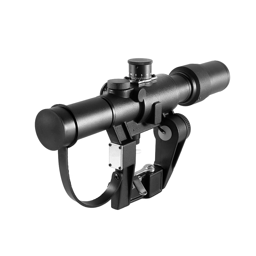 Оптический прицел для снайперской винтовки Dragunov SVD POS 3-9X26 с красной подсветкой