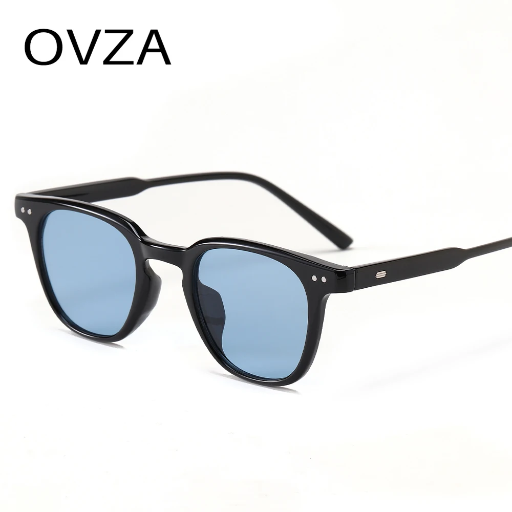 Солнцезащитные очки OVZA мужские прямоугольные в стиле ретро с цветными линзами