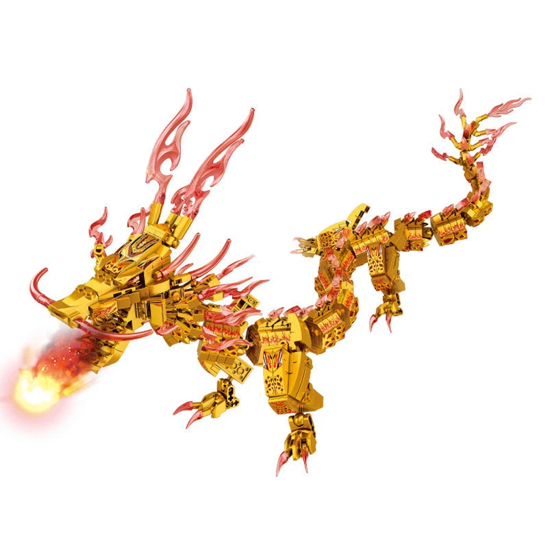 Ниндзя Legacy Golden Mecha Dragon Knight строительные блоки город KAI JAY ZANE модели Фигурки кирпичи