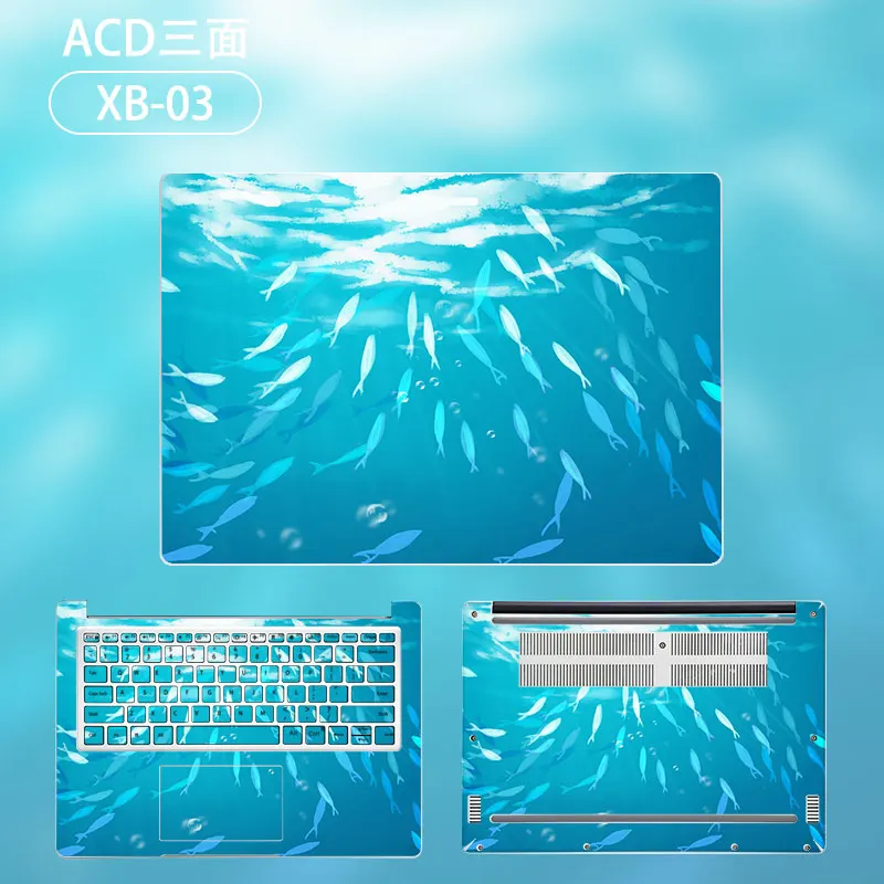 10 Звездная наклейка для ноутбука Xiao mi notebook mi Air 12 13 виниловая наклейка s для Xiao mi Pro 15,6 Red mi Book 14 чехол для ноутбука - Цвет: 10