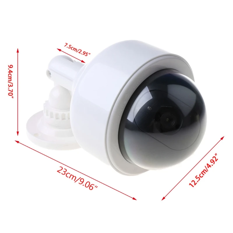 

R58B Fake Dummy Outdoor Waterproof Security Surveillance Flash Dome Camera CCTV Video