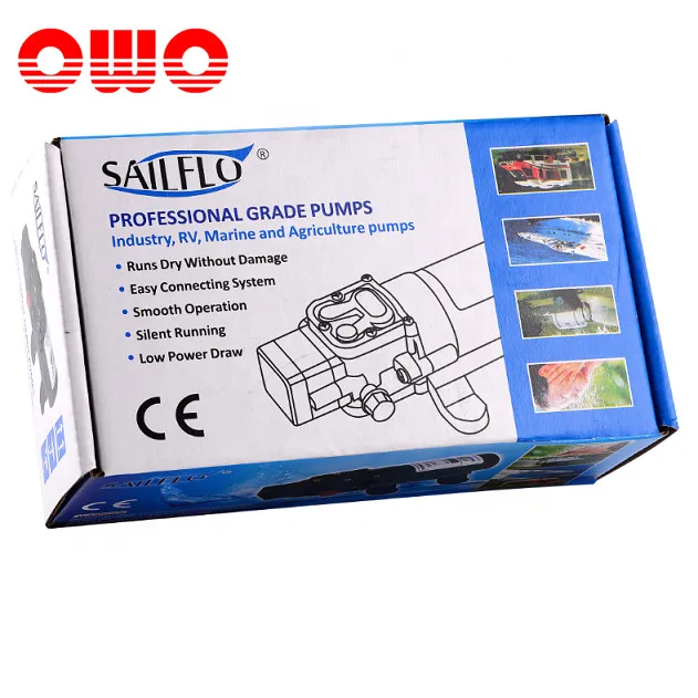 Sailflo FLO 2203 12V dc 2.6lpm 70psi насос высокого давления dc/Малогабаритный оросительный