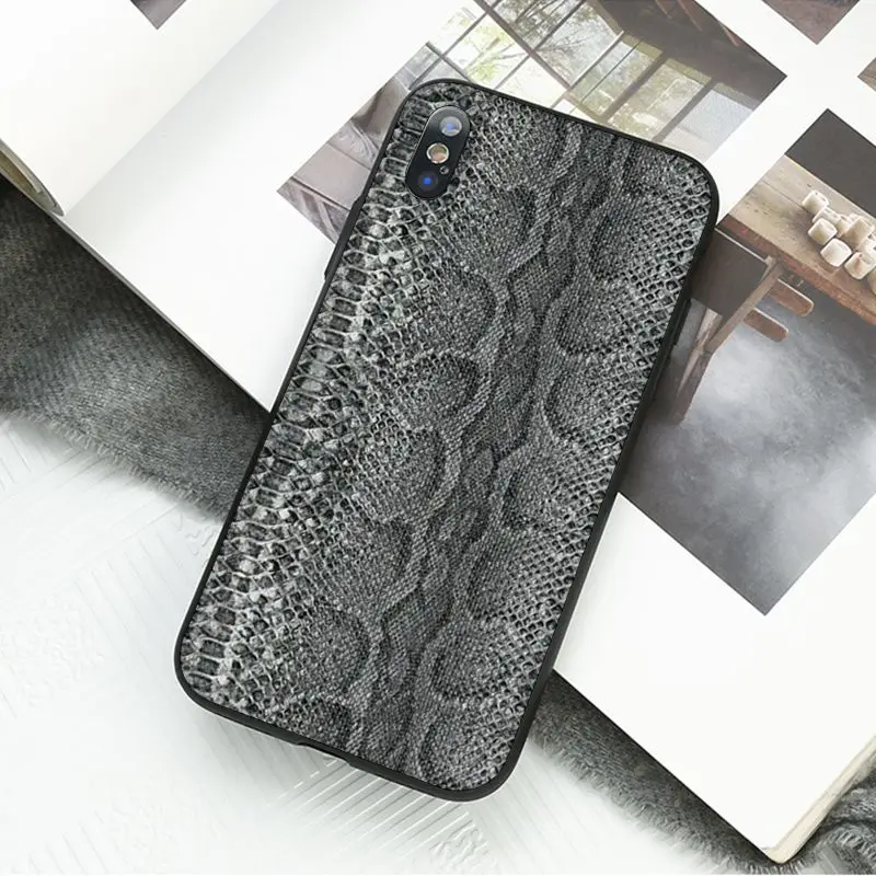 A6 MaiYaCa, змеиная кожа, аксессуары для телефона, чехол для iPhone 11 Pro XS MAX XS XR 8 7 6 Plus 5 5S SE - Цвет: A6