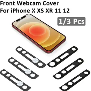 Accessories Antispy Metal Webcam Cover Privacy Cap Front Camera Slider Lens Sticker For iPhone X XS  in Pakistan
