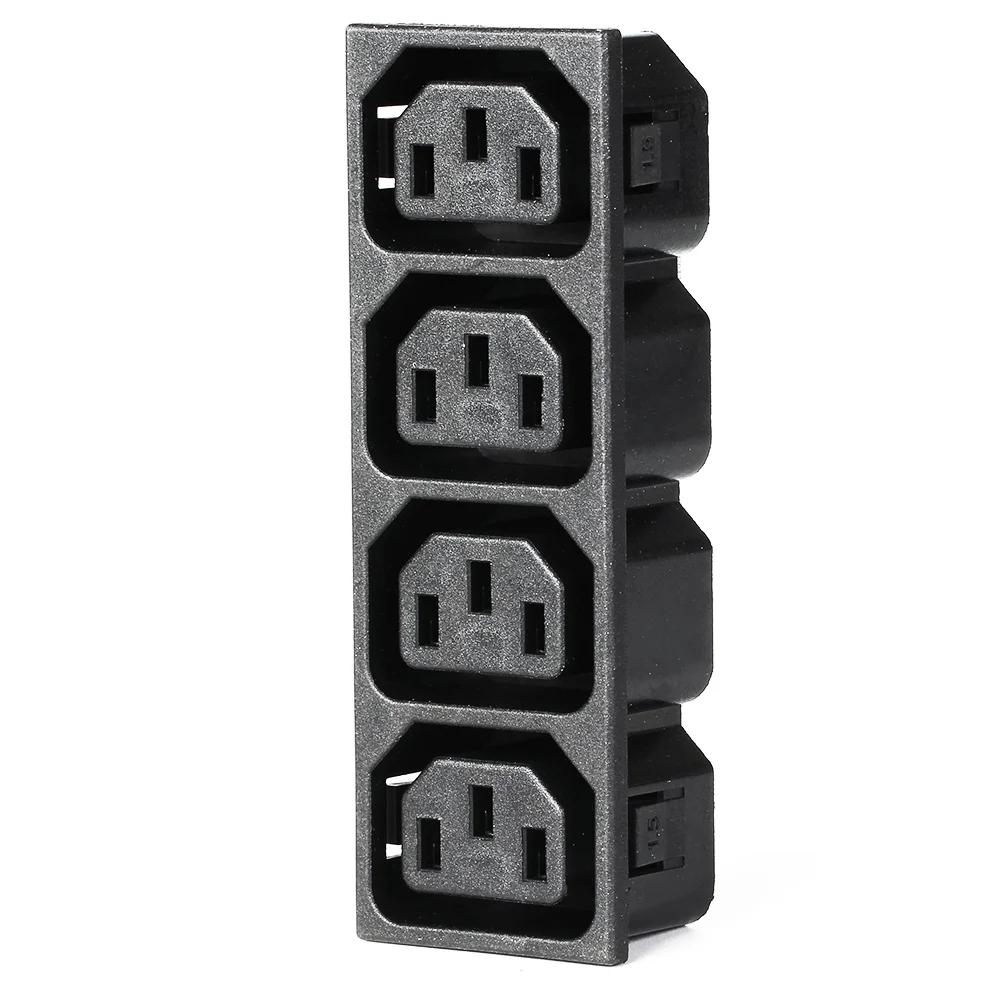 Розетка с 3 контактами IEC C13 электрическая розетка переменного тока несколькими