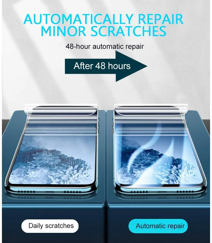 Мягкая Гидрогелевая Передняя пленка для Samsung S10 S9 S8 S7 S6 edge Plus Note 8 9 защитная из