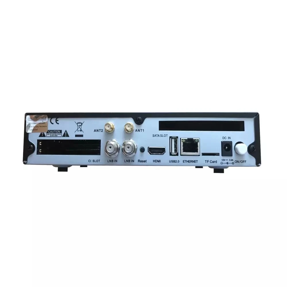 Verkaufen Zgemma 4K UHD Satellite TV Empfänger Twin DVB S2X Multi-stream Tuner CA + Twin CI Plus Zgemma H9 Twin Nizza Media Linux Decoder