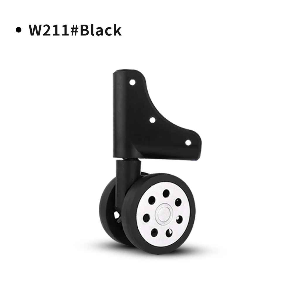 TANGYIPIN W211 Wheels replacement for luggage trolley case universal parts travel business box heavy-duty silent rubber wheels