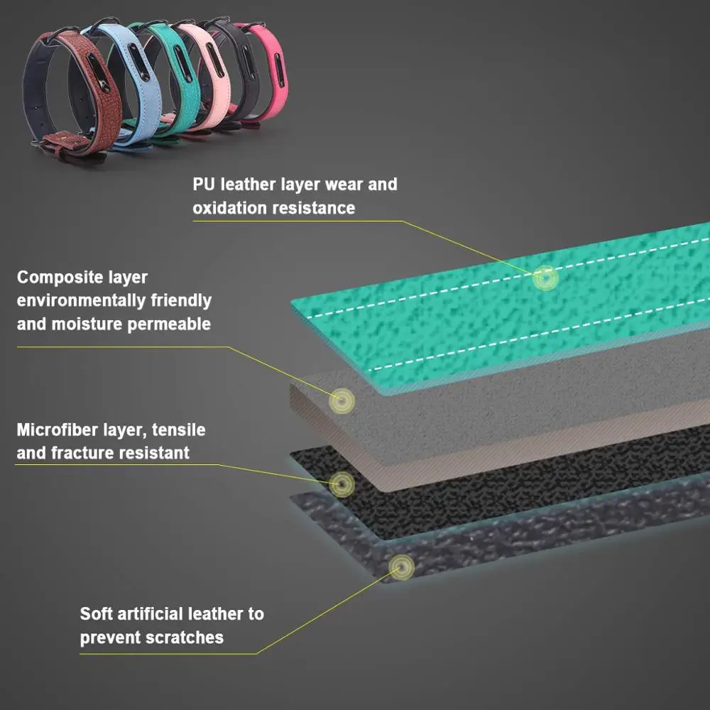 Персонализированные ошейники для собак регулируемый ошейник из мягкой кожи на
