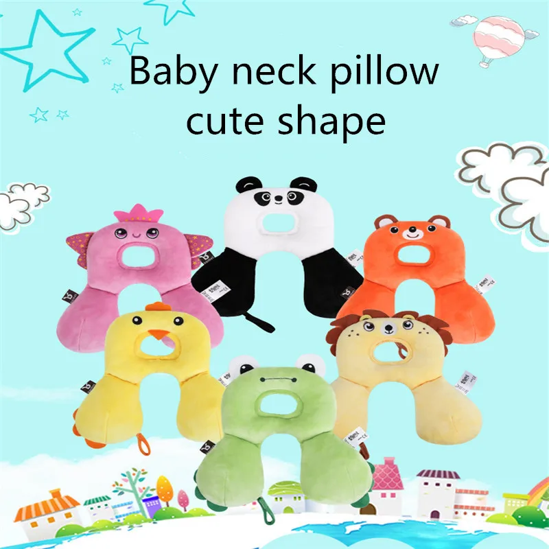 Bedding for baby Baby Styling Pillow Anti-Biased Head U-Shaped Pillow Stroller Sleeping Neck Pillow Car Seat Child Pillow Travel Neck Pillow bedding sets