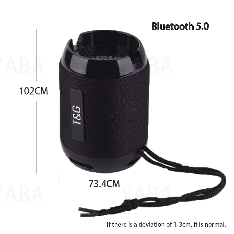 

Bluetooth Speaker Portable Wireless Outdoor Sports Music Speaker With Phone Holder TG129C Mini Speaker TF AUX USB caixa de som