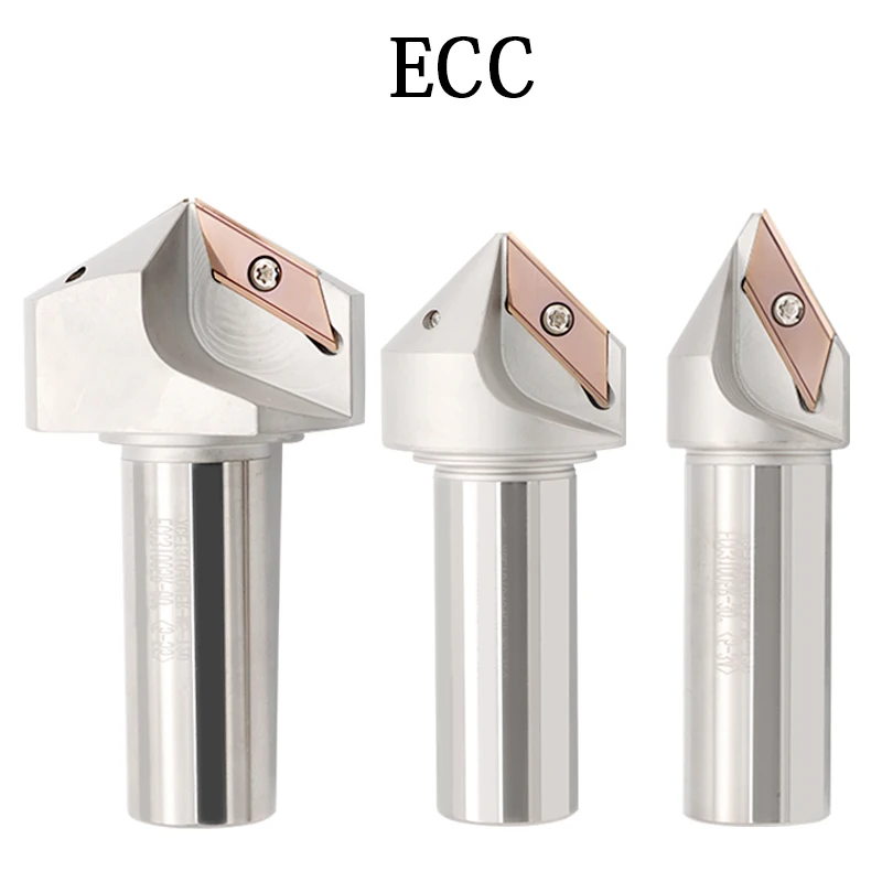 ECC31005R ECC Discard Chamfering Cutter Deg Long Edge Chamfering Tool Holder CNC Lathe Milling Machine XCET310404ER Inserts