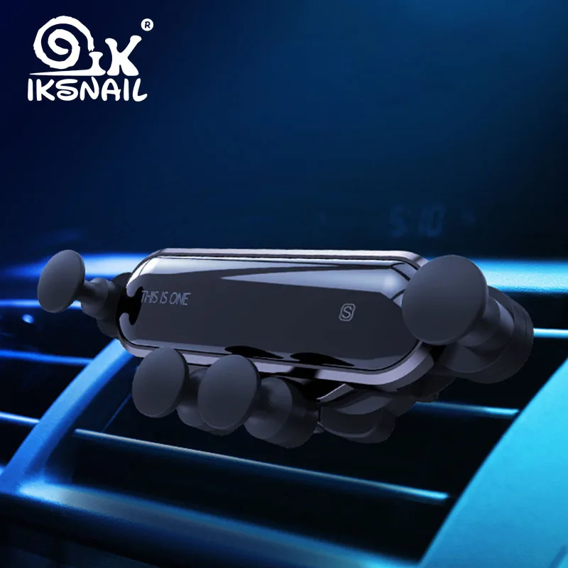 IKSNAIL Телескопический автомобильный держатель телефона рычажной передачи