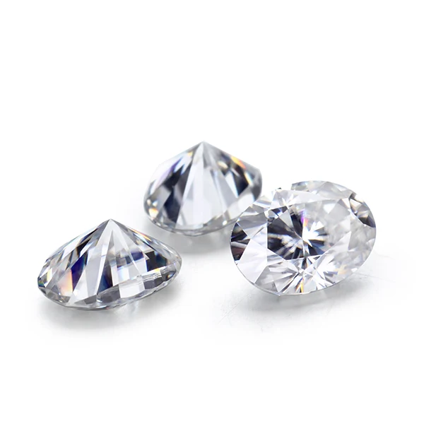 Тест STARSGEM прошел положительный EFMoissanite VVS 7*10 мм 2ct россыпью драгоценных